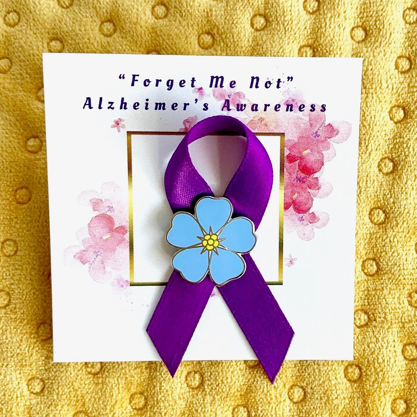 Forget Me Not Pin