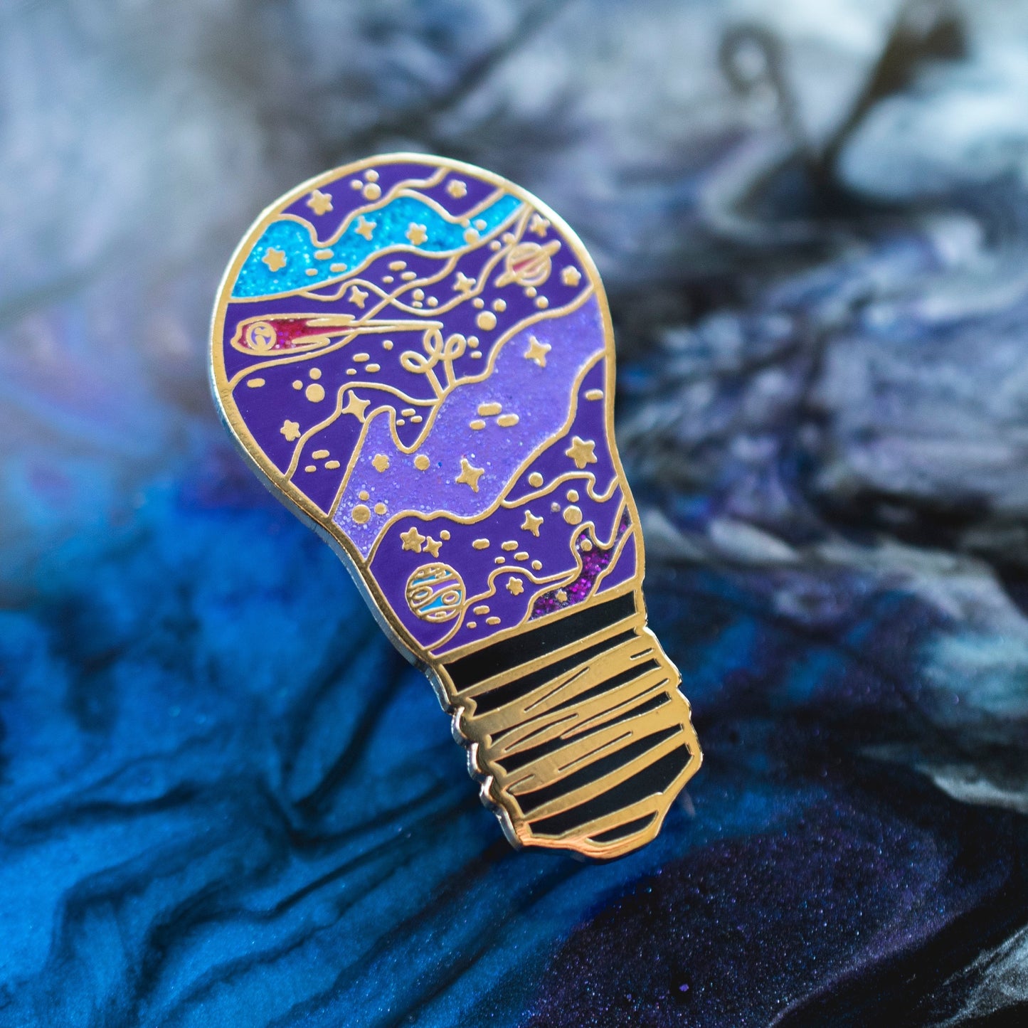 Light Up The Universe Pin