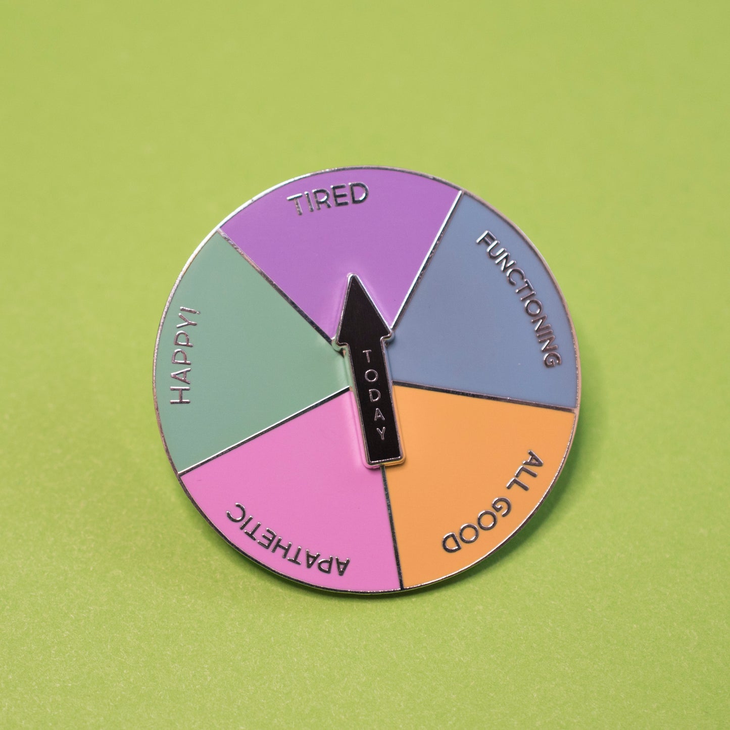 Emotional Spinny Wheel Pin