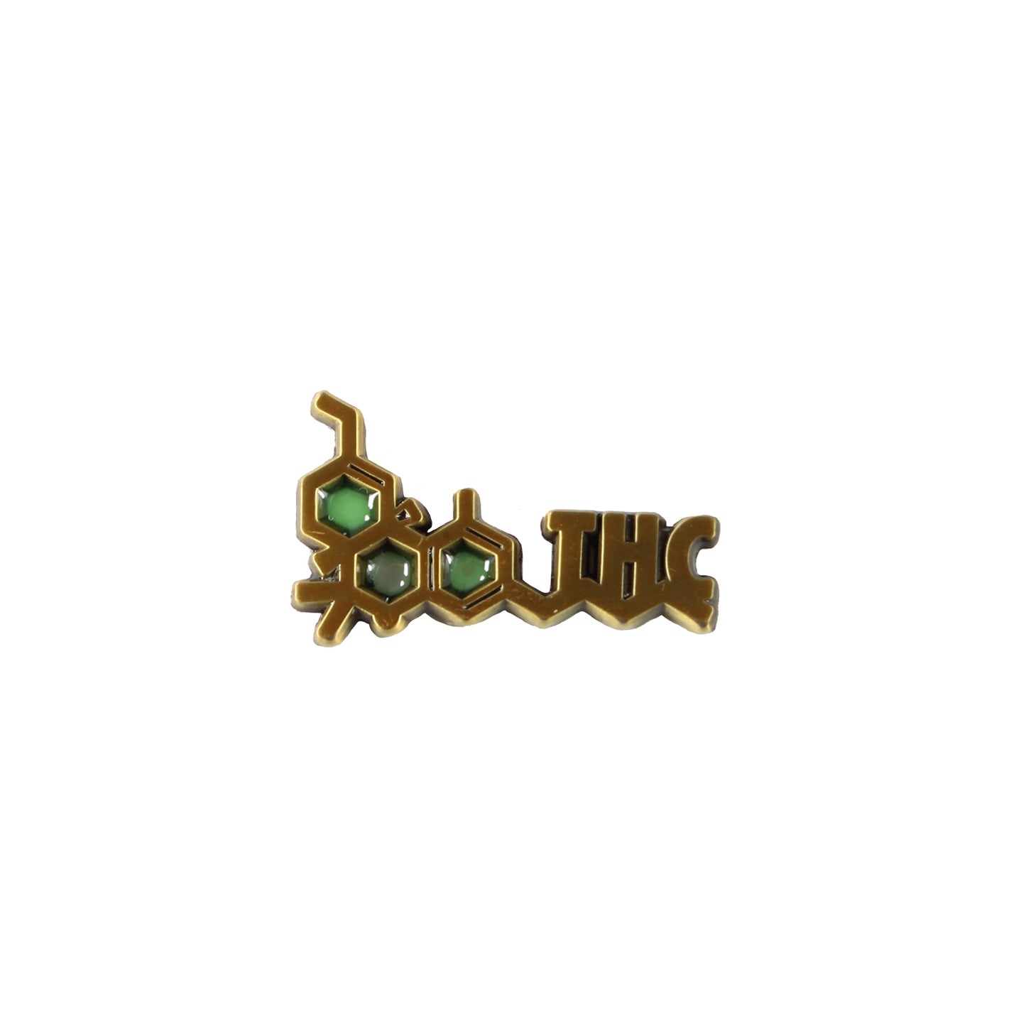 THC - Gold Pin