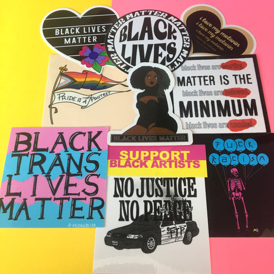 Fundraiser Sticker Pack - #1