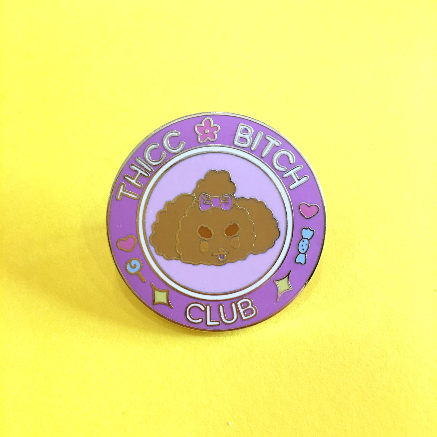 Thicc Bitch Club Pin
