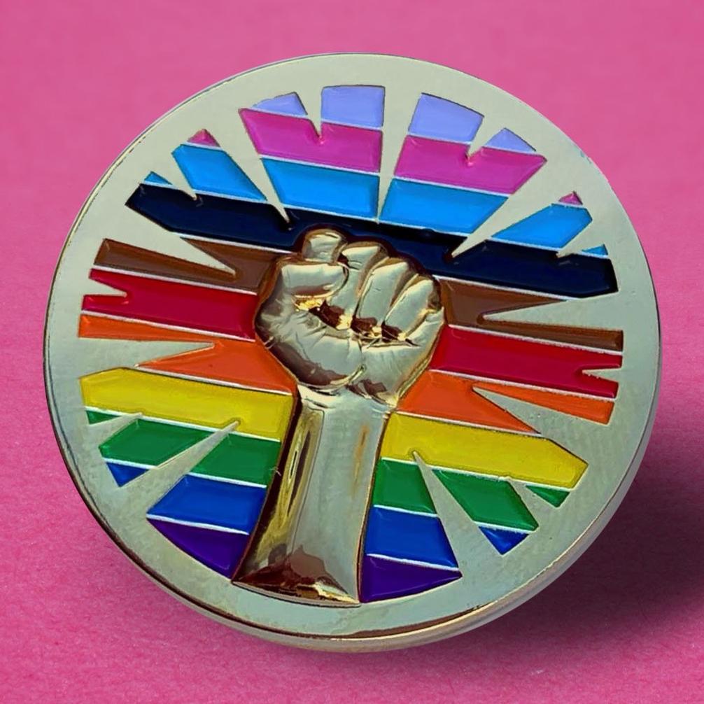 All-Inclusive Pride Resist Pin