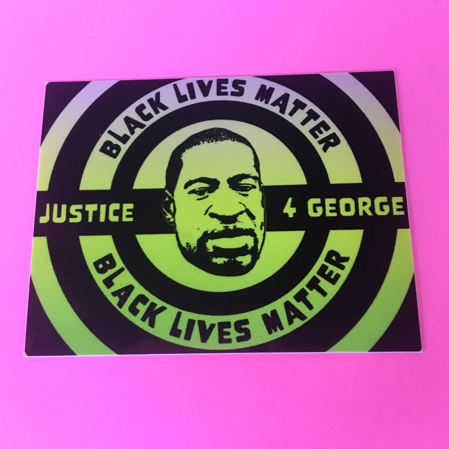 BLM Justice For George Sticker