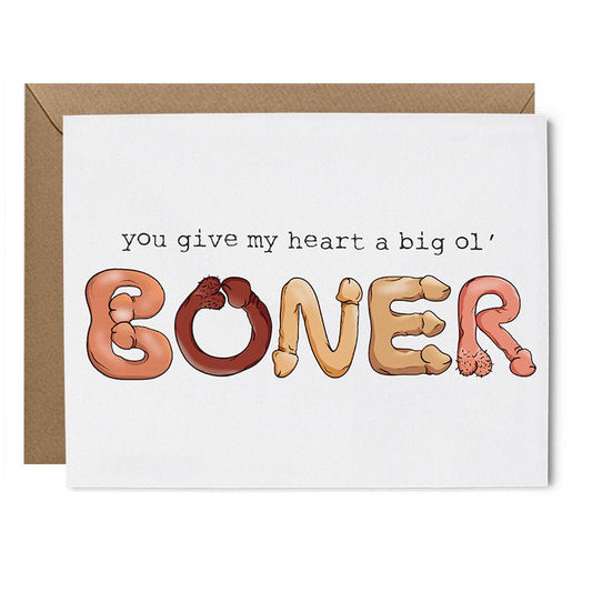 Romance Boner Card