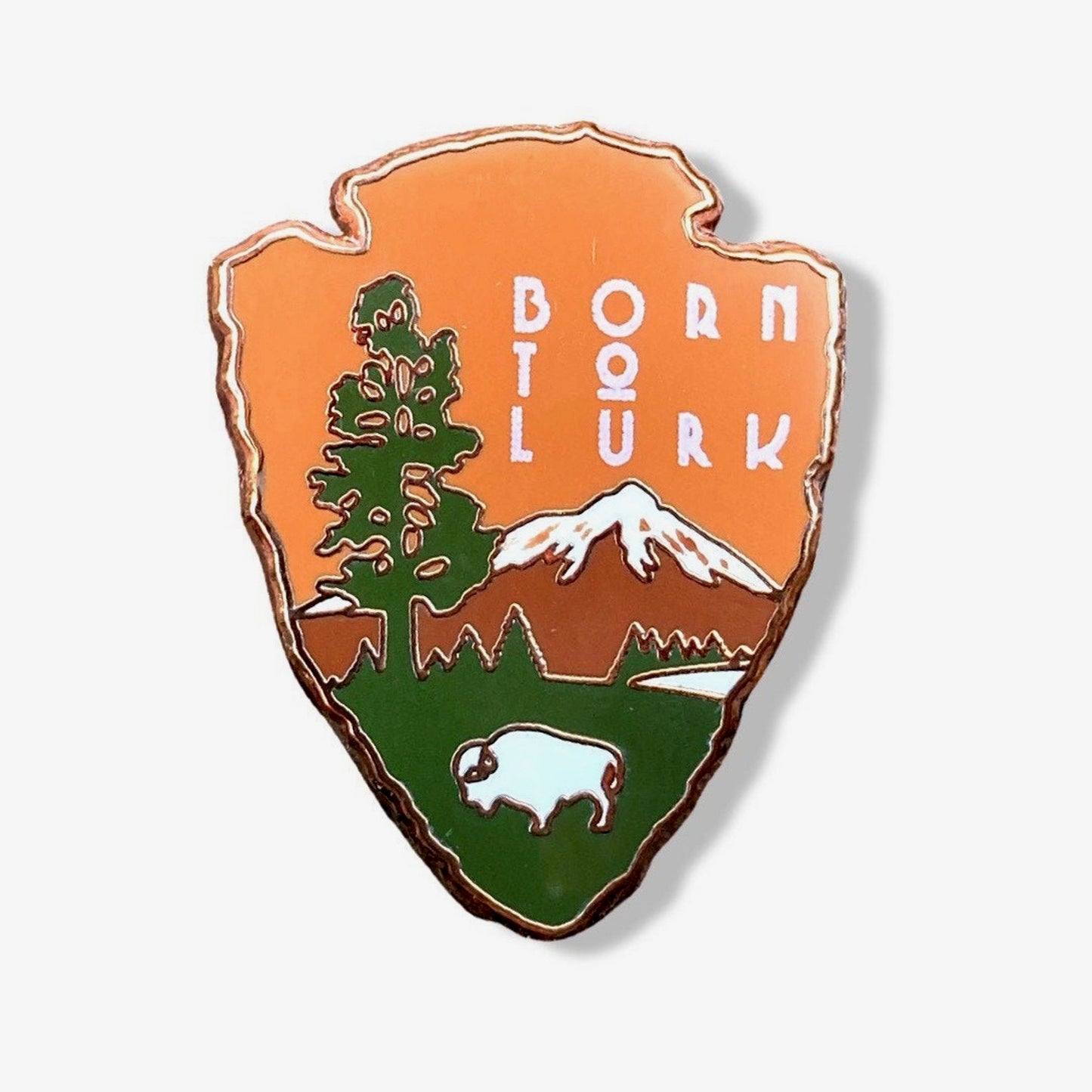 Born To Lurk Pin
