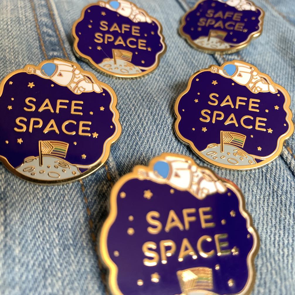 Safe Space Pin